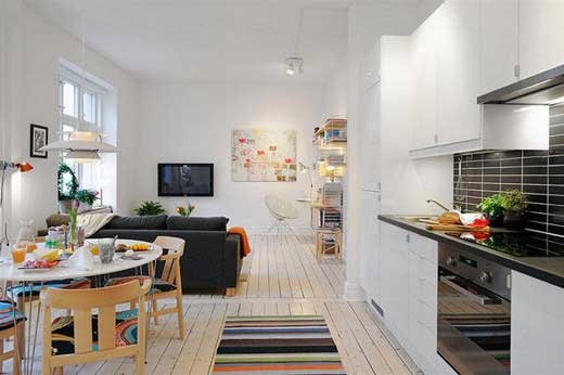 Дизайн-интерьера маленькой квартиры - фото